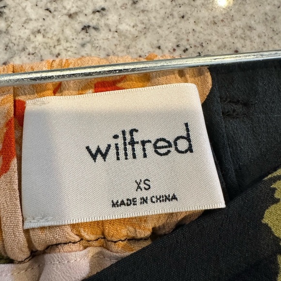 Wilfred Black and Green Wide-Leg‎ pants - Picture 4 of 9